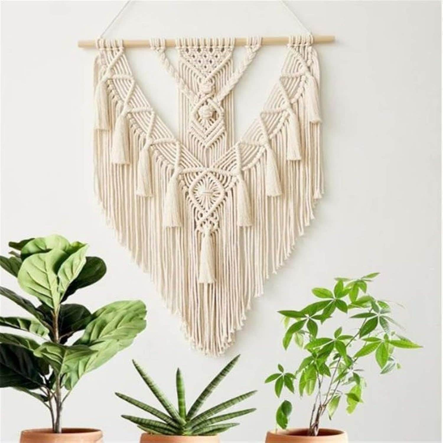 Home Gallery Macrame Tapestry Hanging Woven Boho Wall Art Handmade