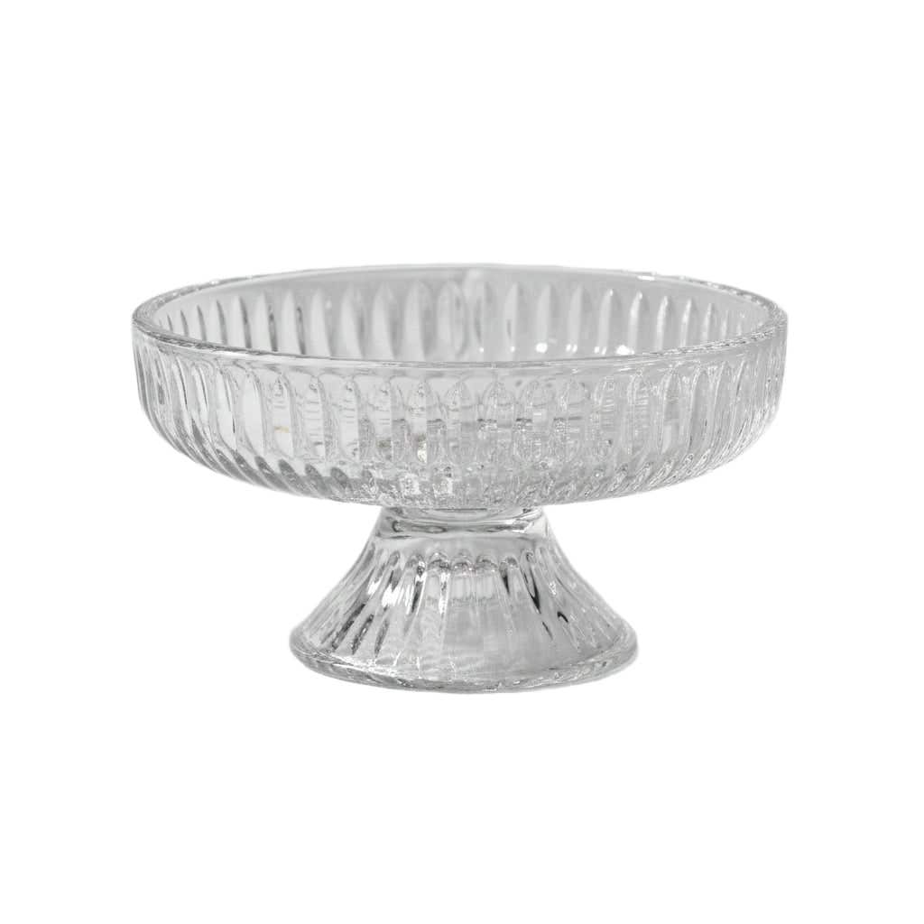 Aether Minimalist Glass Ashtray - Heavy-Duty Transparent Design