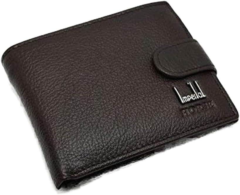 Imperial HORSE Leather Clip Wallet for Men - Premium Leather, Secure Clip Closure