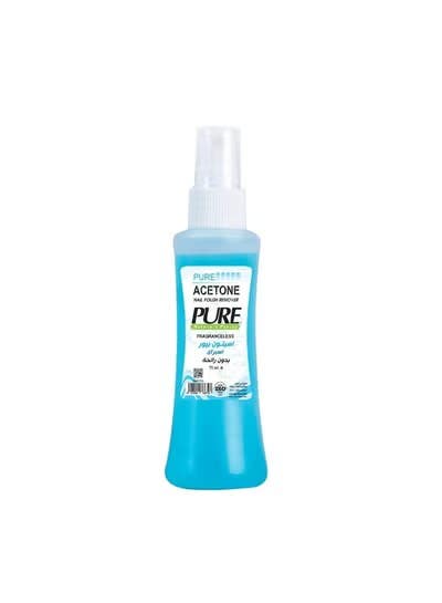 PURE Acetone 70ml Odorless Nail Polish Remover