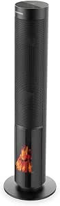 TORNADO Ceramic Heater 2000 Watt 16 meter Remote Black