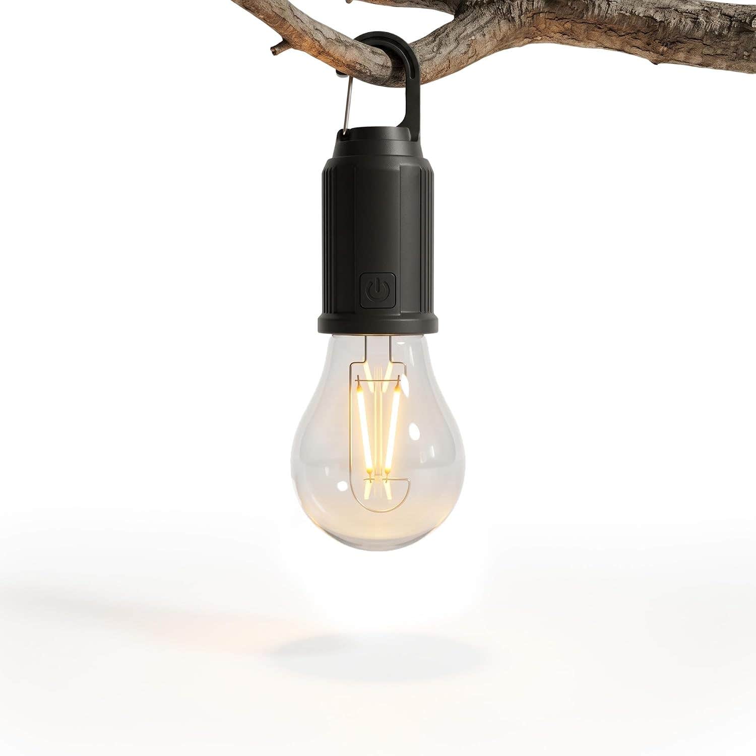 Portable Warm LED Camping Light with Hanging Hook - Type-C Charging - Tent & Outdoor Emergency Lamp