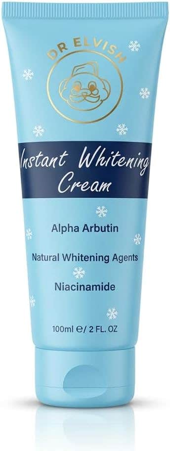 Dr Elvish Instant Whitening Cream -Dark Spot Corrector & Pore Minimizer – 100ml