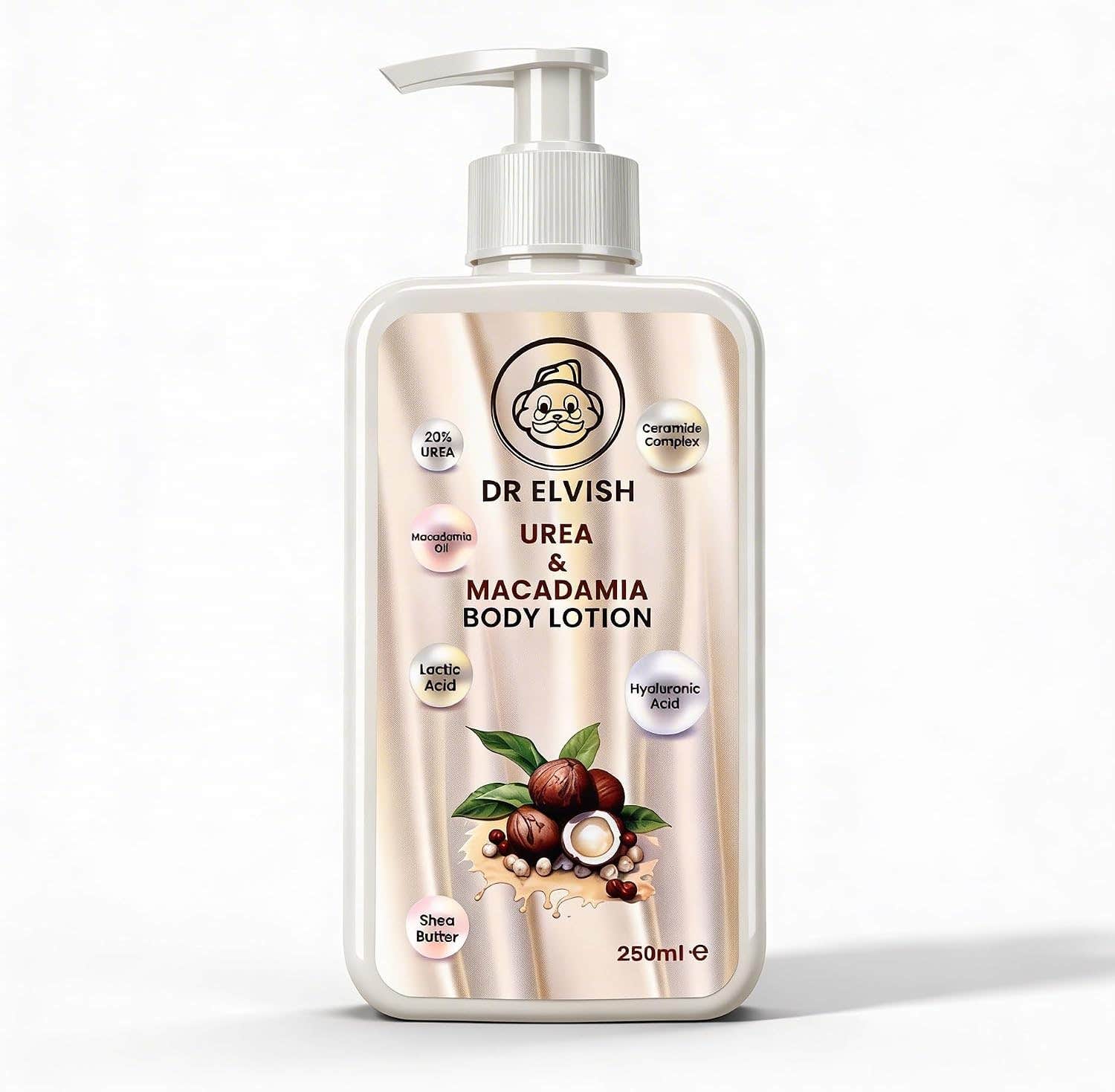 Urea & Macadamia Body Lotion– 250ml - Indulge your skin with Urea & Macadamia Body Lotion – an intensive, dermatologist-formulated solution designed to treat severe dryness.