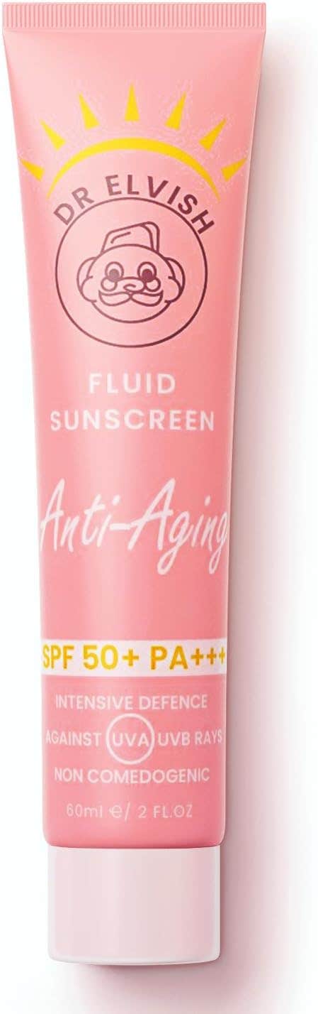 Dr. Elvish Fluid Anti-Aging Sunscreen, SPF 50/PA++++, 60 ml