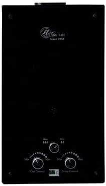 Long-Life Gas Water Heater 10L/min with Digital BLACK