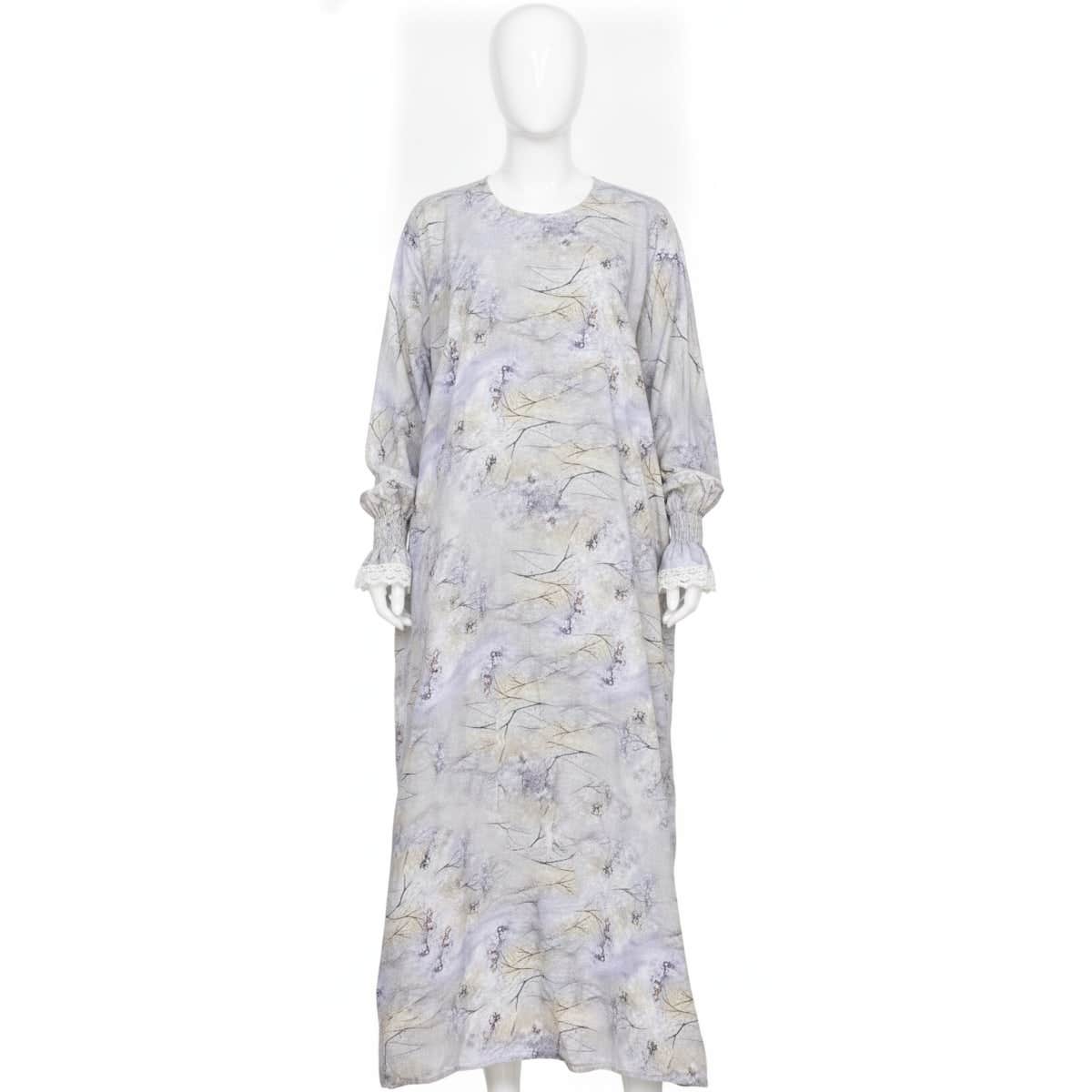 Women Embroidered Isdal Light Grey Elegant Design Suitable For Daily And Formal Occasions Made Of Light And Comfortable Fabric