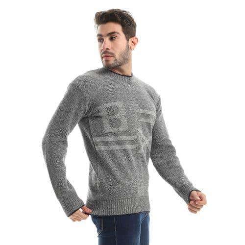 Men's wool pullover BX
