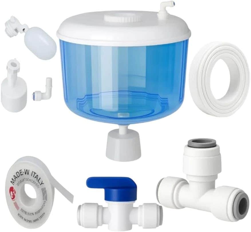 Generic Direct Connect Water Bottle for Water Dispenser with Mounting Accessories - 5m Hose