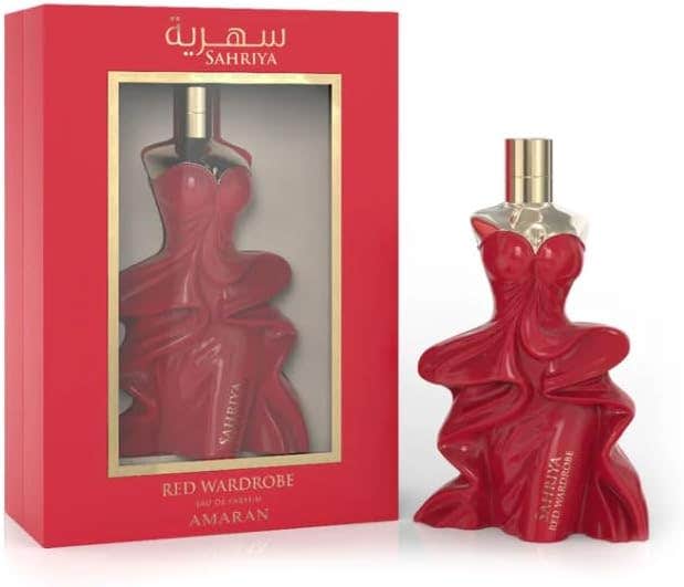 Amaran Sahriya Red Wardrobe Eau De Parfum For Women 100ml