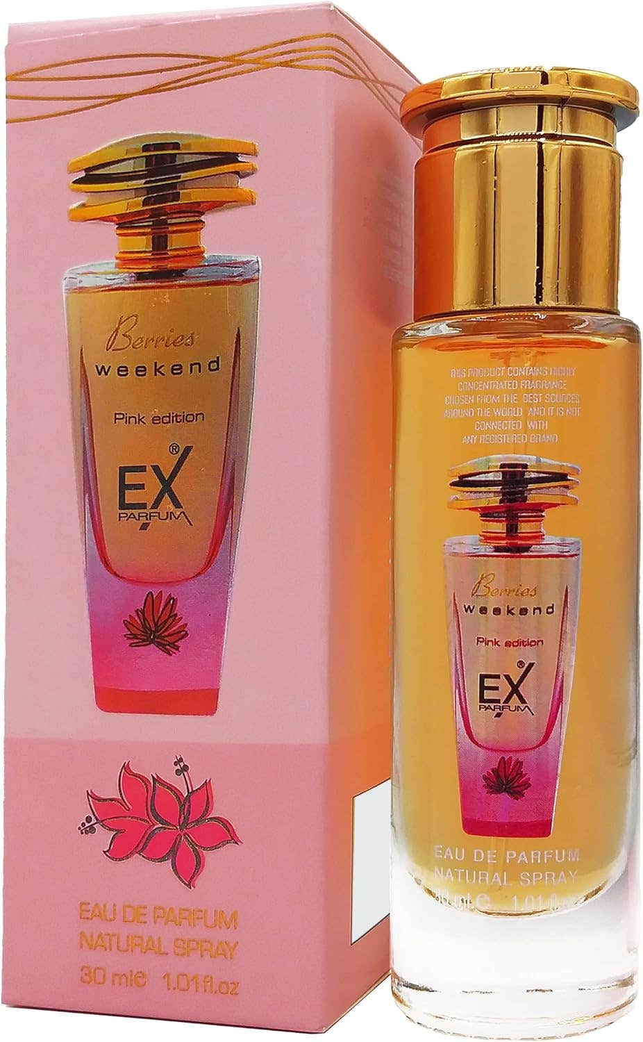 EX Perfume Berries Weekend Pink Edition Eau De Parfum 30ml for Women