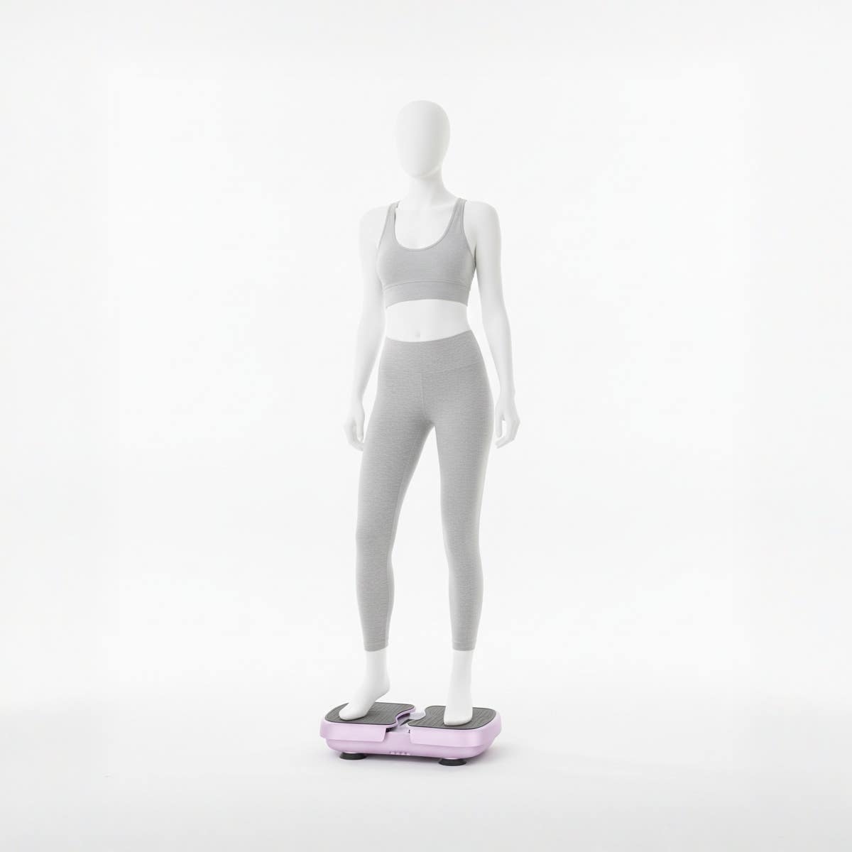 Muscle Relaxer, Mini Vibration Plate, Portable Quiet Vibration Massager for Legs, Waist, Back and Neck to Relieve Muscle Tension in the Buttocks Area (Purple)