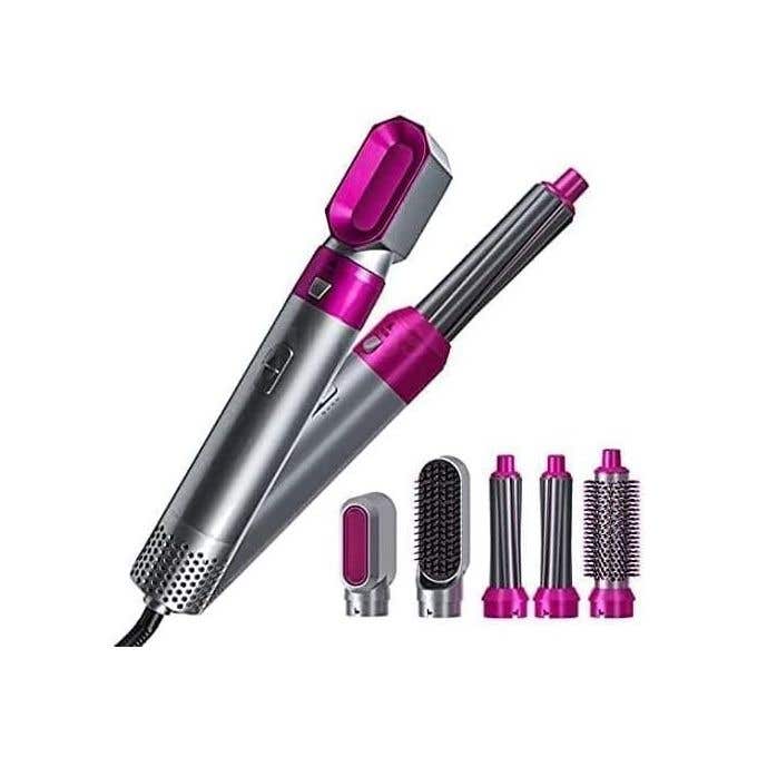 Sokany 5-in-1 Hair Dryer Brush - Ionic Technology, Multiple Styling Heads