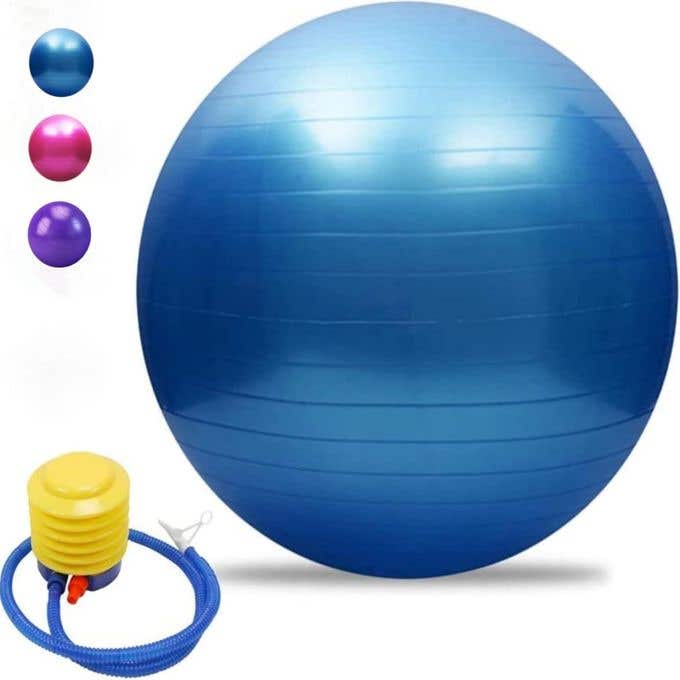 Yoga Ball for Fitness and Pregnancy - Anti-Burst & Slip-Resistant (75cm)