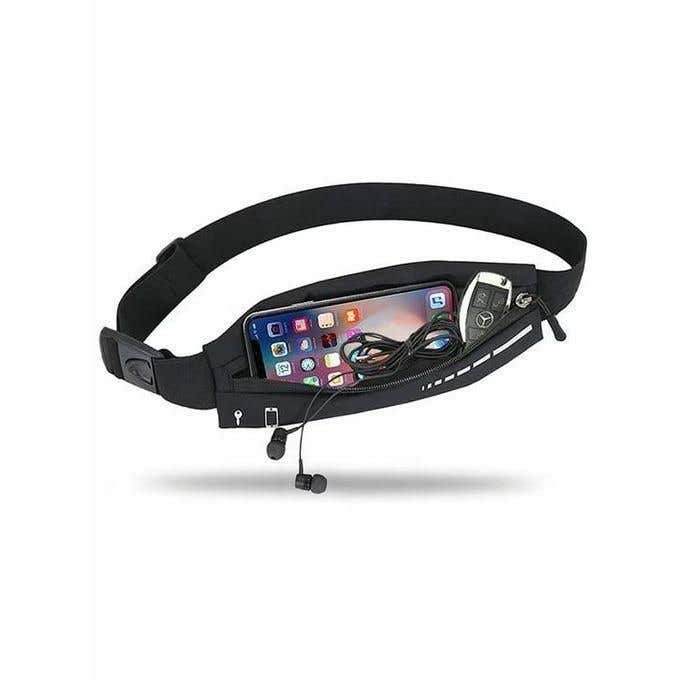 Waterproof Running Waist Belt Phone Holder - Lightweight Athletic Belt