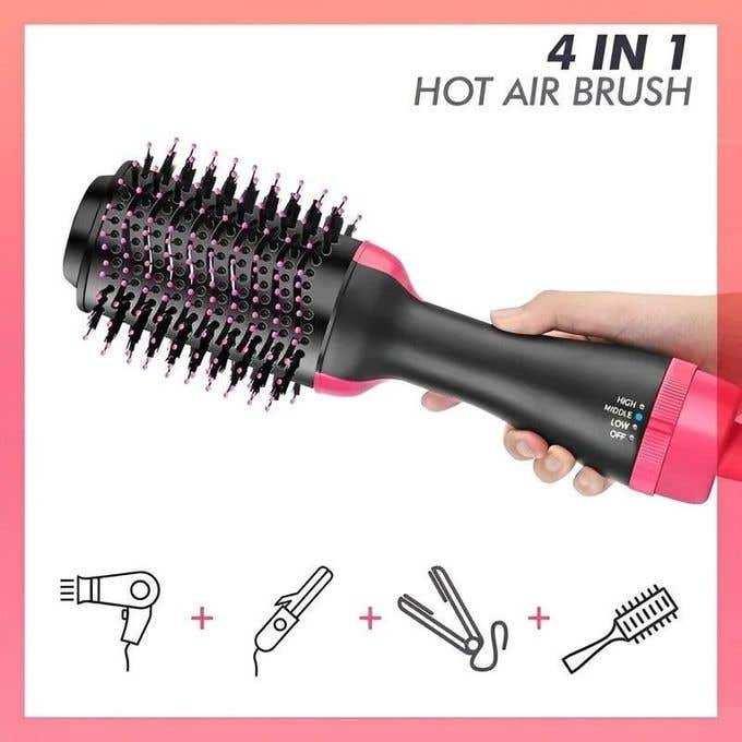 Cronier 2-in-1 Hair Styling and Smoothing Brush 1200W