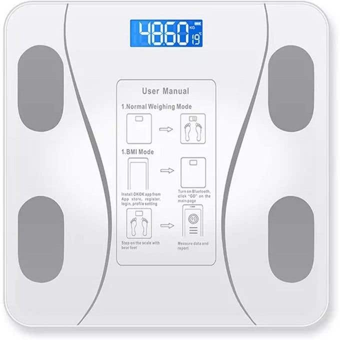 Smart Body Fat Bluetooth Scale - High Precision Digital Body Composition Analyzer