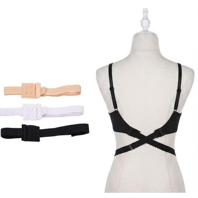 Bra Extender Set (3 Pieces) - Black, White, Beige | Comfort & Flexibility