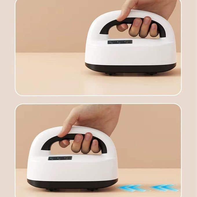 USB Rechargeable Heated Handheld Electric Massage Device