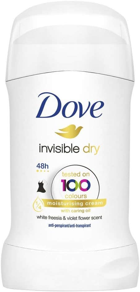 Dove Antiperspirant Stick Invisible Dry, 40g