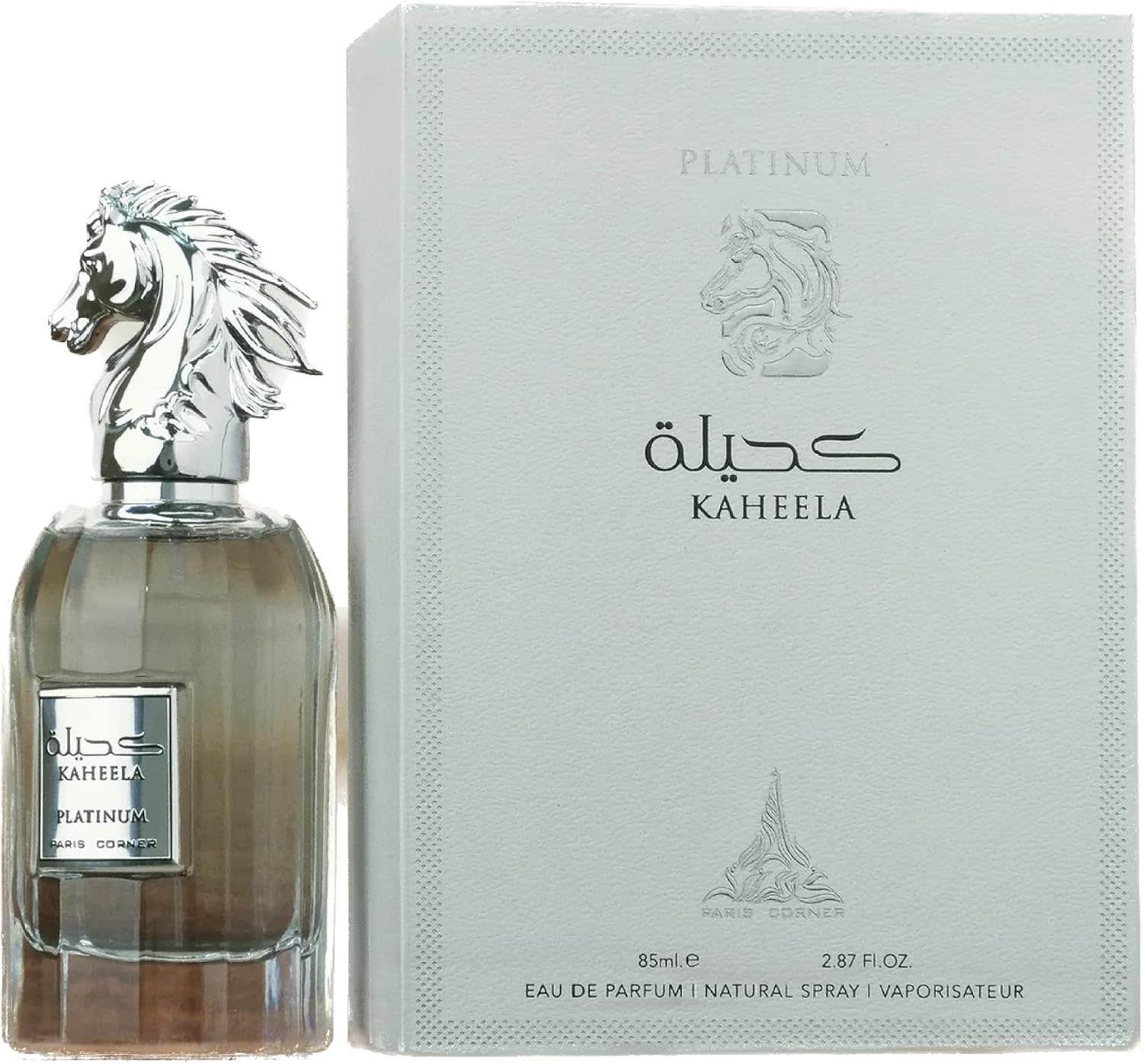Paris Corner Kaheela Platinum For Men Eau De Parfum 85ml