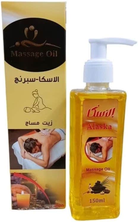 Alaska Spring Body Massage Oil For Men - 150 Ml