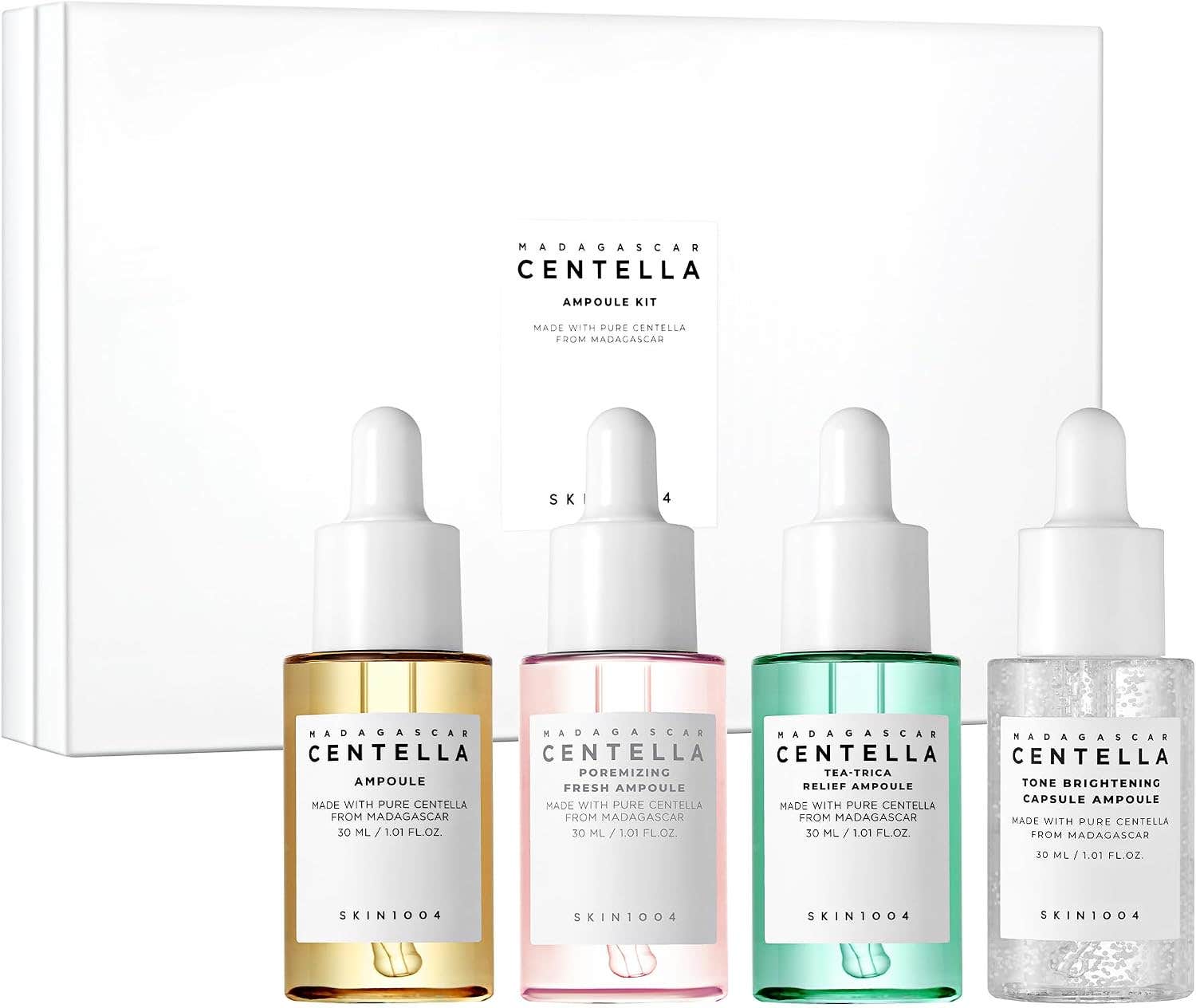 SKIN1004 Madagascar Centella Ampoules Set 4pcs 30ml