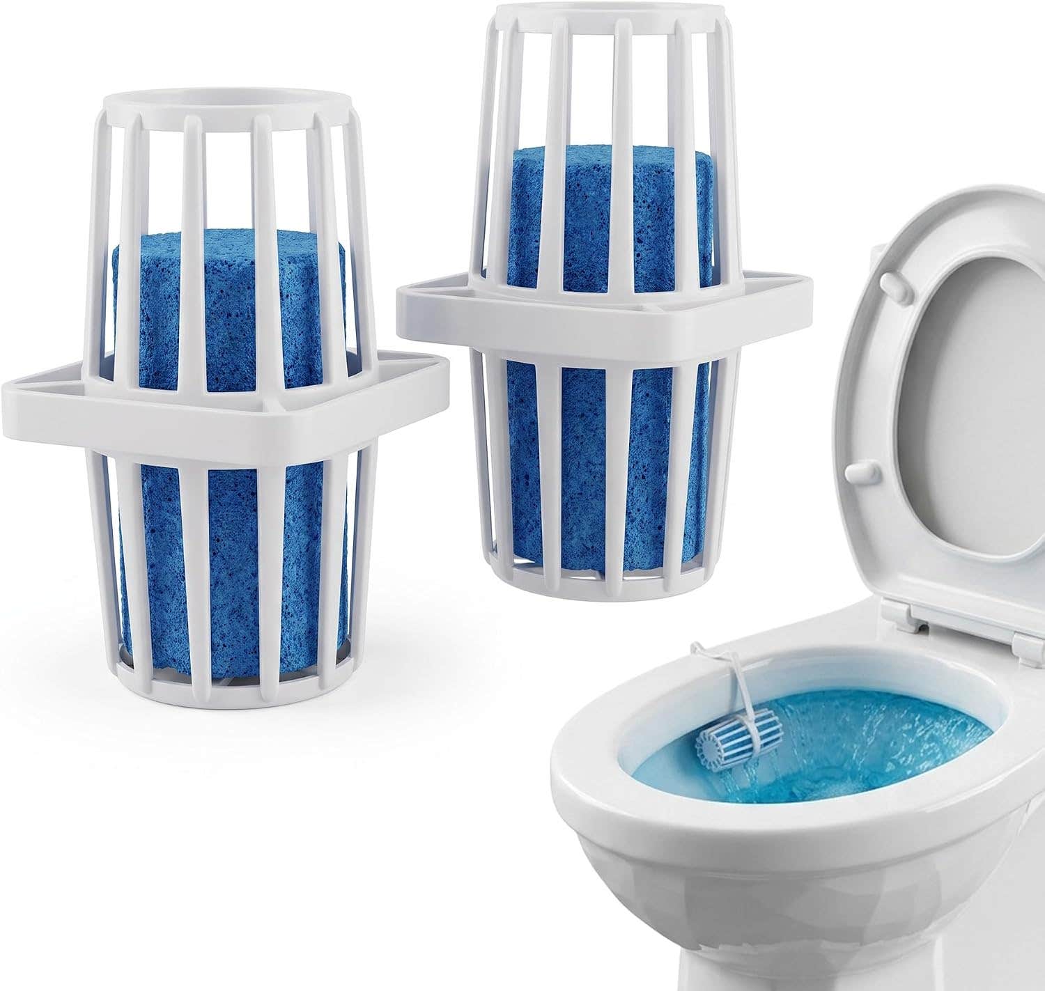 Generic Multicolor Toilet Freshener Set - 4-Piece Bathroom Deodorizer Kit
