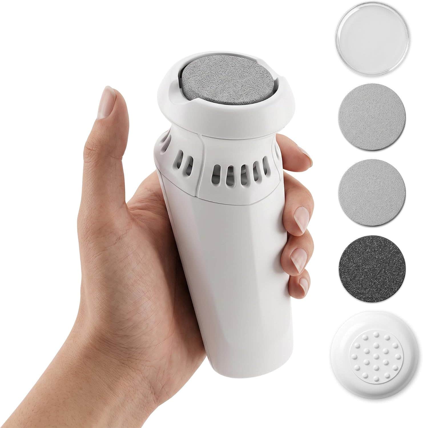 Electric Callus Remover for Smooth Heels, Rechargeable Pedicure Grinder