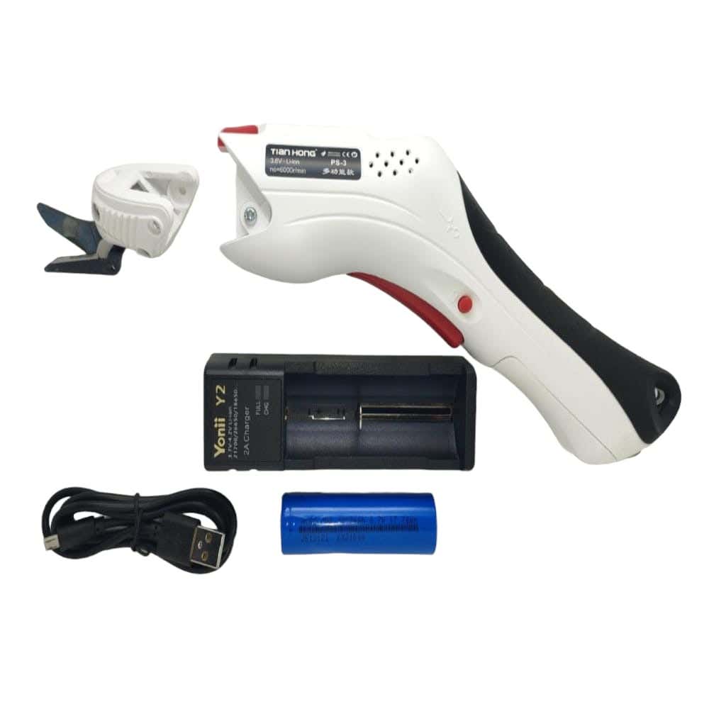 Tian Hong PS-03 Electric Sample Scissors, Battery - White