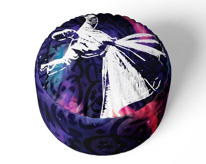 Modern Bean Bag, 45×35 cm - Multicolor
