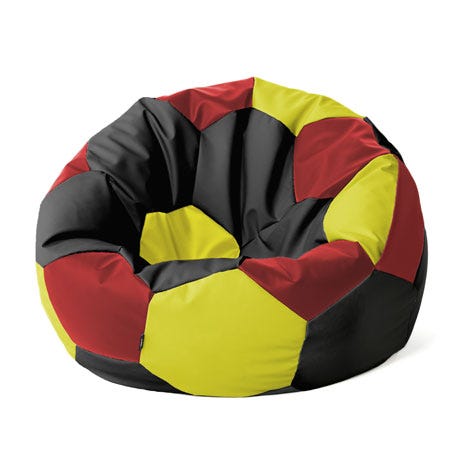 Cozy Sport Bean Bag, 90×70×55 cm - Multicolor