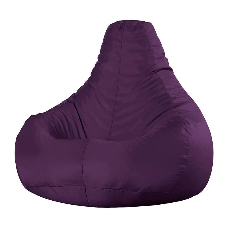 Cozy Beer Bean Bag, 105x90 cm - Purple