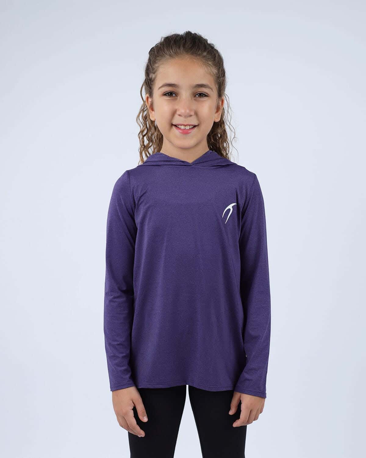 Atum Nylon Long Sleeve Hoodie for Girls
