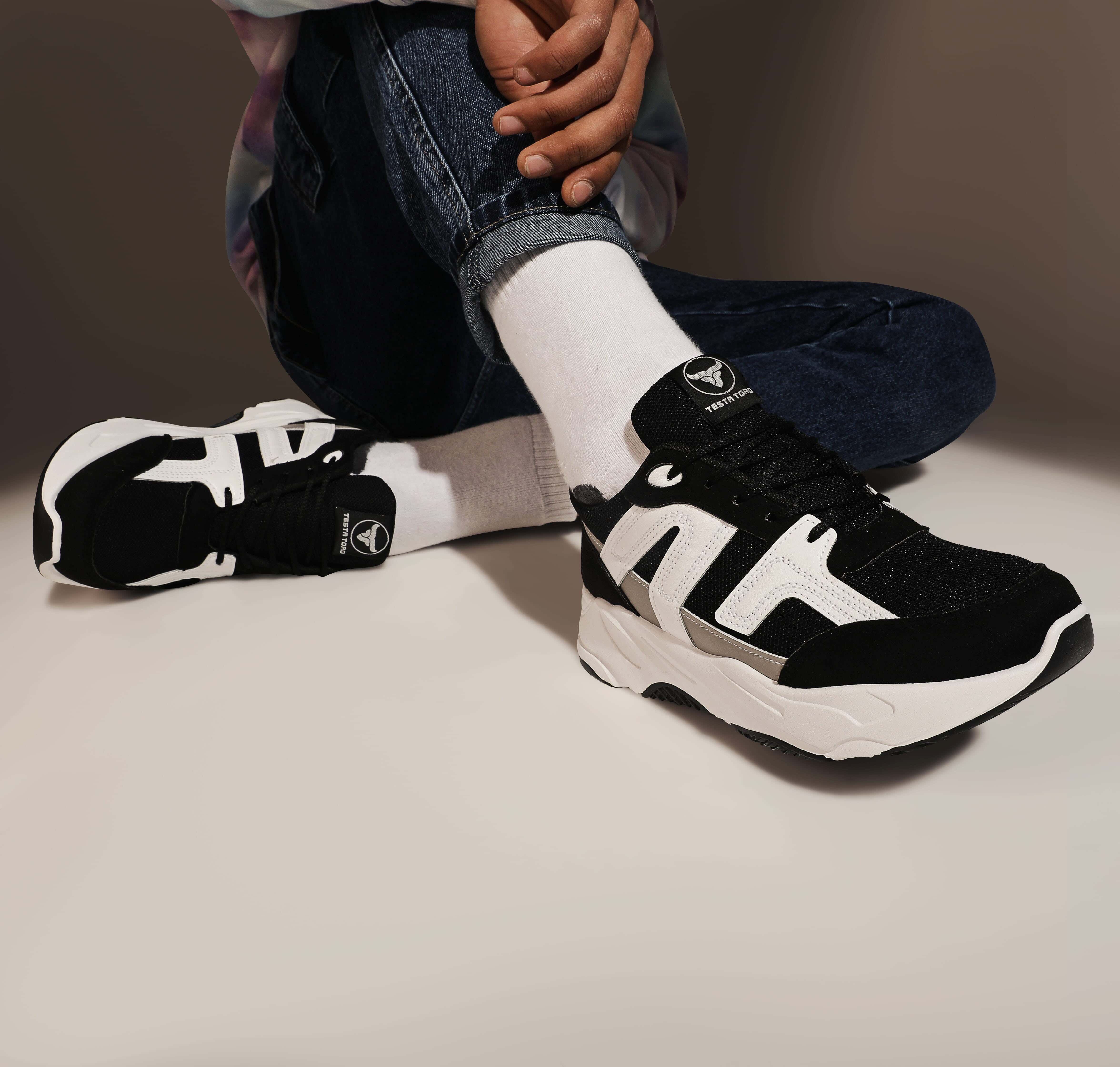 Leather Lace up sneakers for Men Testa Toro