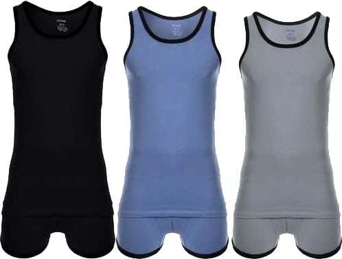 Cottonil Men's Cotton Underwear Set, 3 Pieces - Multicolor