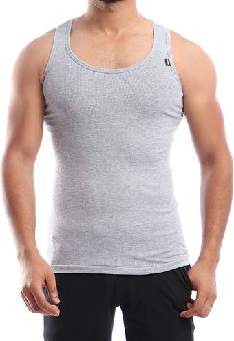 Cottonil Cotton under shirt Set For Men, 4 Pieces - Multicolor