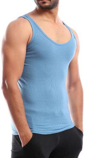 Cottonil Cotton under shirt Set For Men, 5 Pieces - Multicolor