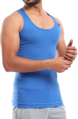 Cottonil Cotton under shirt Set For Men, 5 Pieces - Multicolor