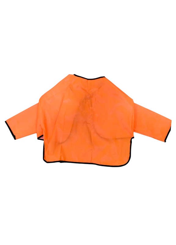 El-Safwa Waterproof Clothing Protection Apron For Children - Orange Black