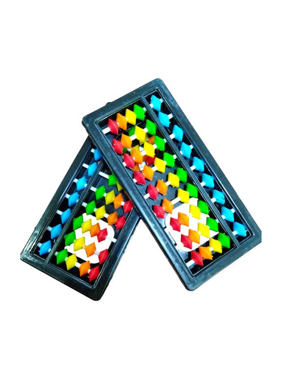El-Safwa Abacus Toy For Children Set, 2 pieces - Multicolor