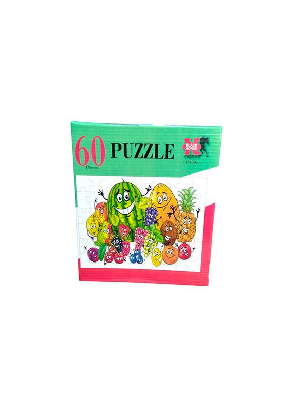 El-Safwa Special Puzzle Toy For Children, 23 X 23 cm, 60 Pieces - Multicolor