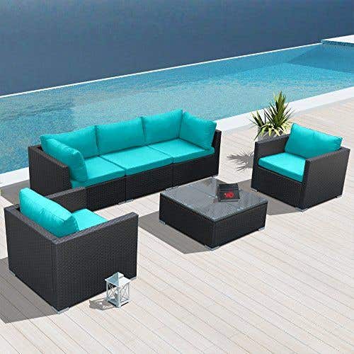 Garden Set 4 Pieces - Black