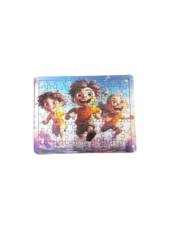 El-Safwa Puzzle Toy With Animation Design For Children - Multicolor