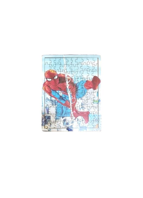 El-Safwa Puzzle Toy With Spider-Man Design For Children - Multicolor