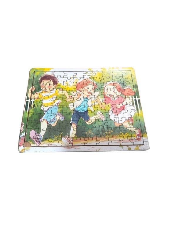 El-Safwa Puzzle Toy With Children Design For Children - Multicolor