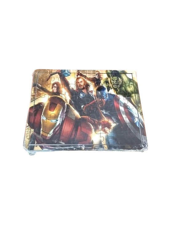 El-Safwa Puzzle Toy With Super Heroes Design For Children - Multicolor