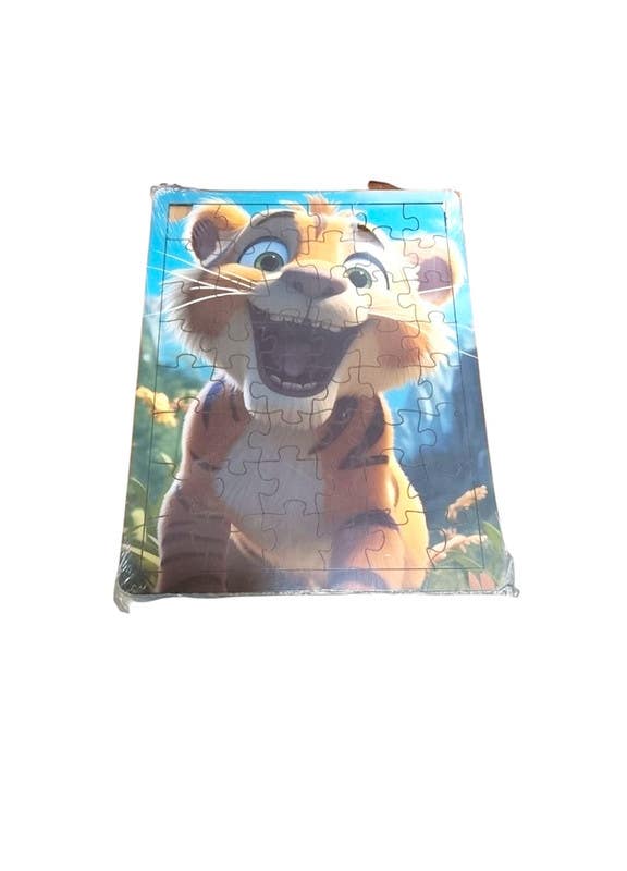 El-Safwa Puzzle Toy With Disney Design For Children - Multicolor