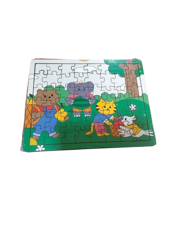 El-Safwa Puzzle Toy With Cartoon Design For Children - Multicolor