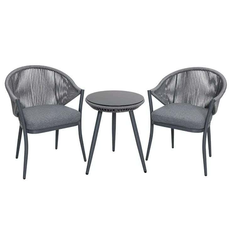 Garden Set 3 Pieces - Grey